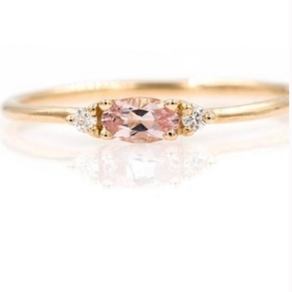 18K CZ Rings